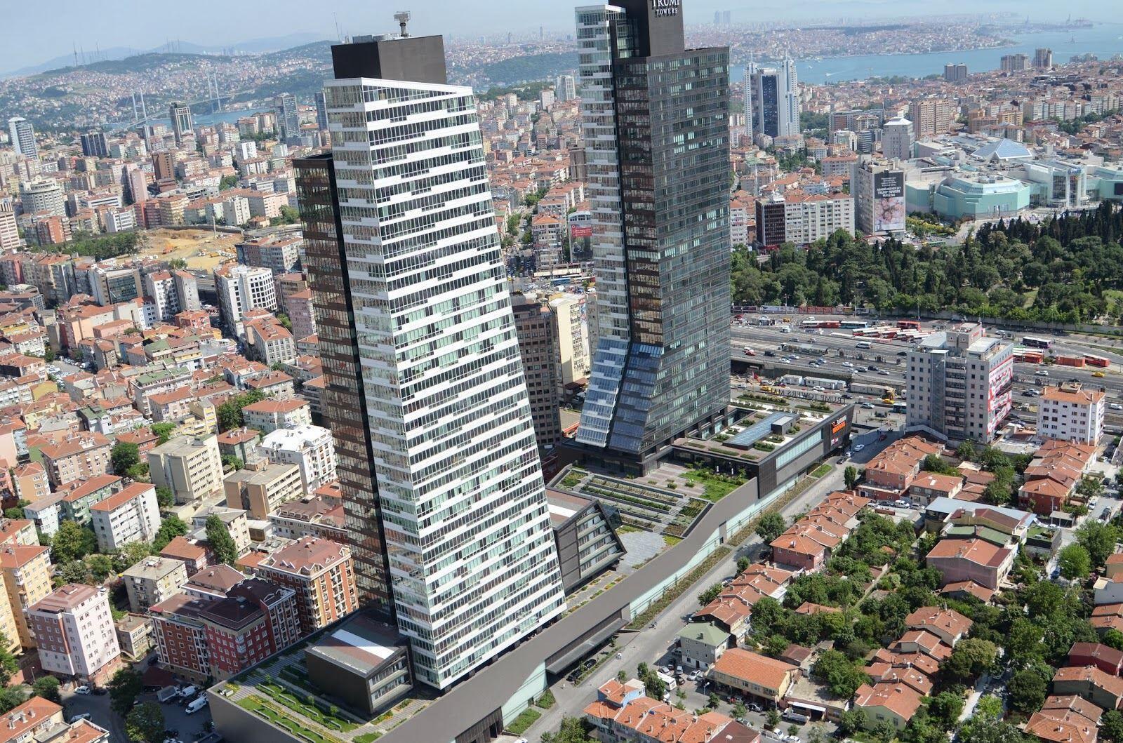 Trump Towers in Istanbul, Turkey