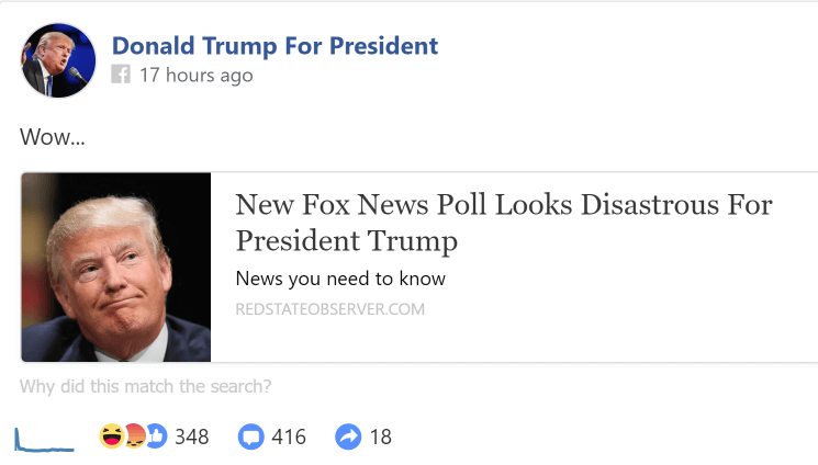 Deluded Trump supporters refuse to believe Fox News poll showing him being crushed by main Dem candidates