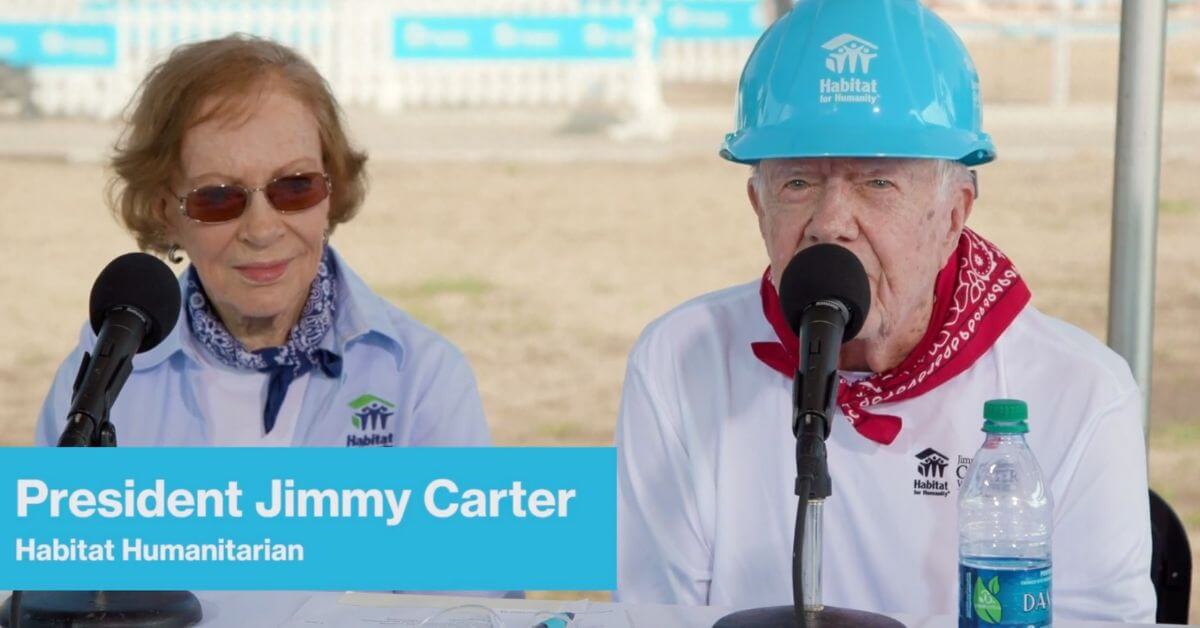 Jimmy is back! Republicans have tried many times to count President Carter out, and they have never been right. 1
