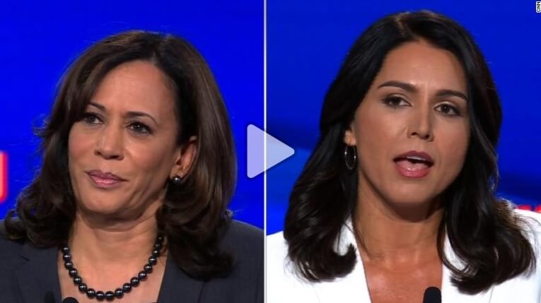 Watch: Kamala Harris calls Tulsi Gabbard an 'apologist' for Syrian dictator Bashar al-Assad