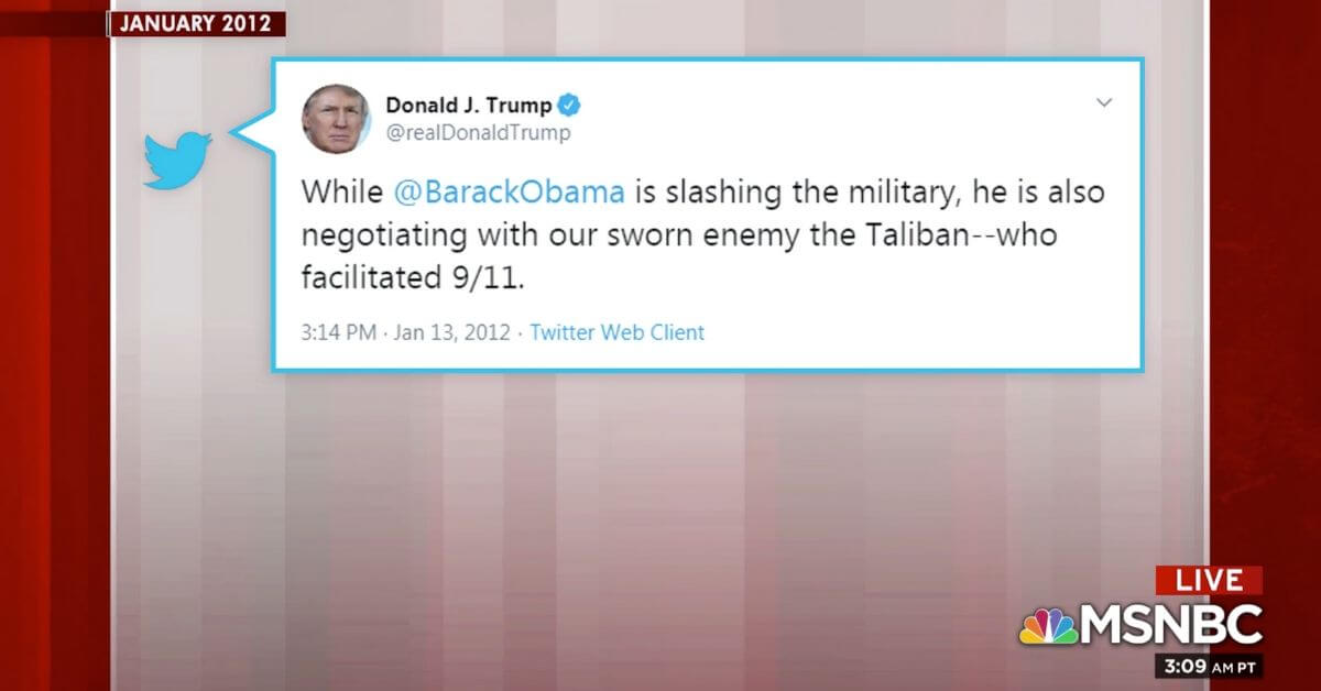 Trump criticized for planning secret Camp David meeting with Taliban days before 9/11 anniversary