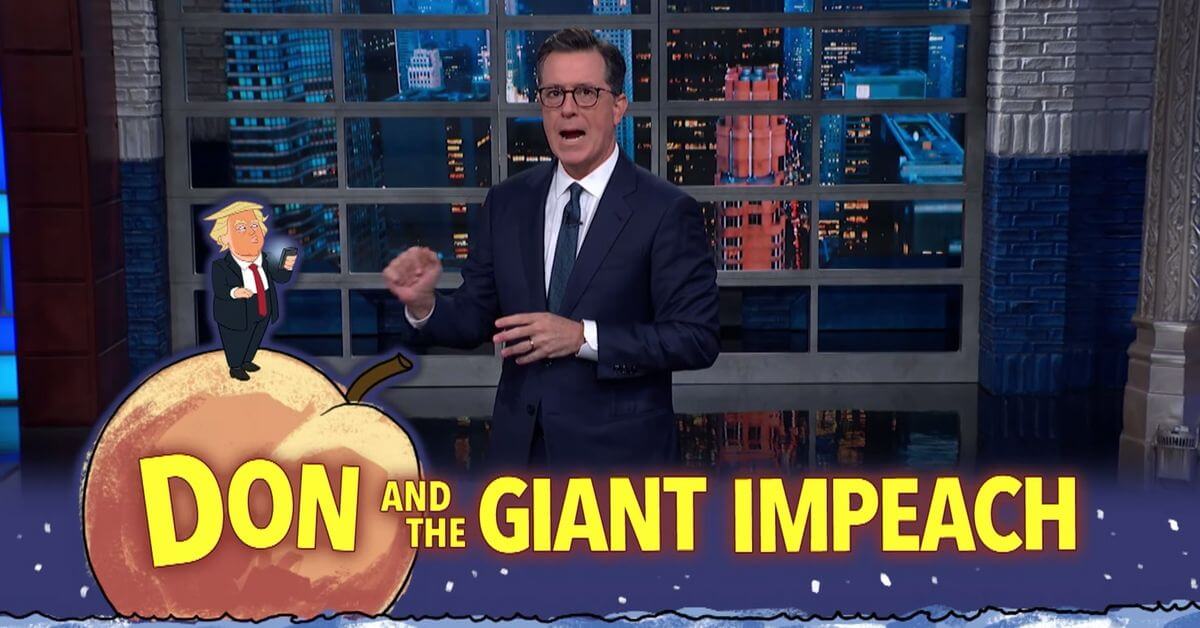 Watch: Late night hosts are loving Trump's meltdown over Impeachment