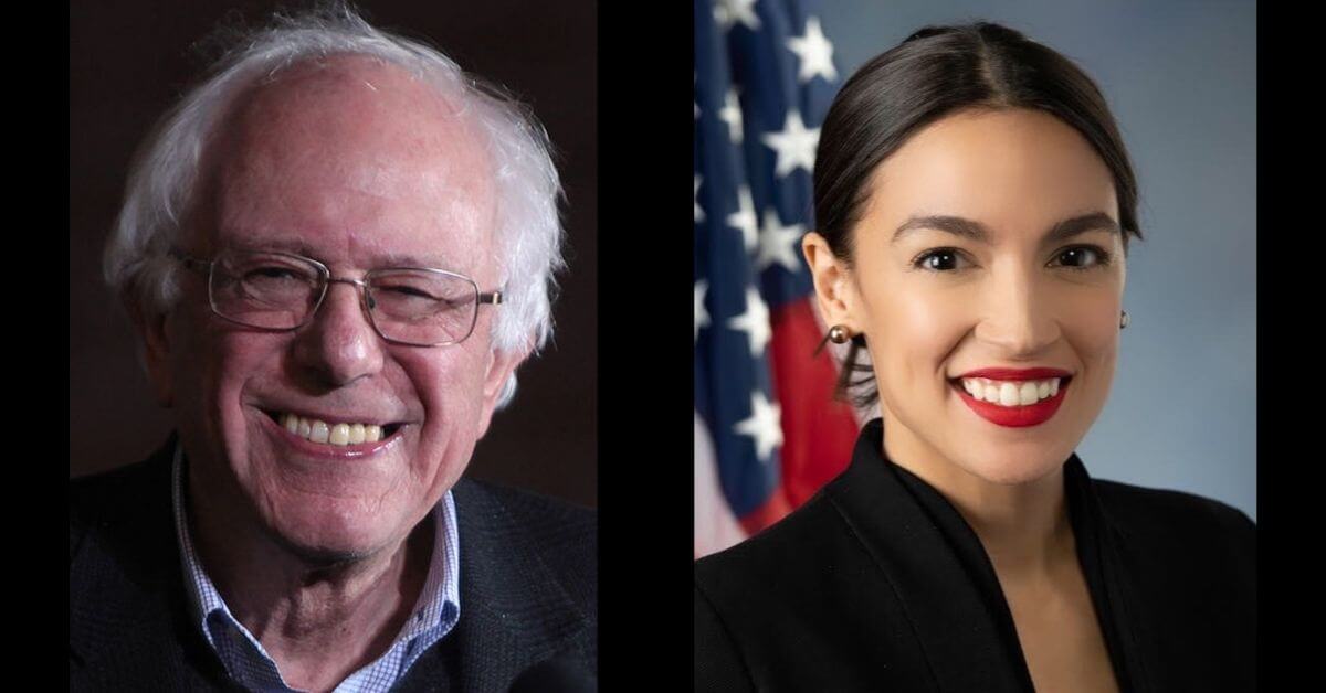 With AOC endorsement, Bernie Sanders is backed by a 3/4 of the "Squad".