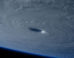Satellite photo of a hurricane