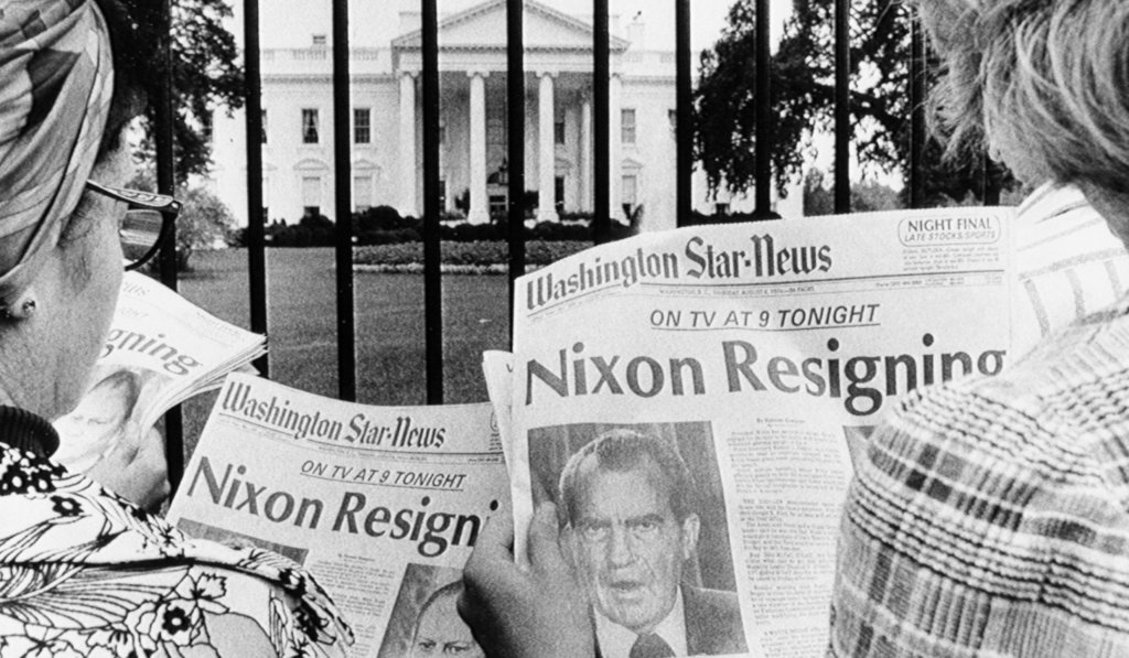 "I'm not a crook!" On this day, Nov.17th, 1993 Republican President Richard Nixon.