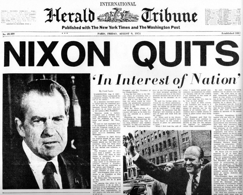 "I'm not a crook!" On this day, Nov.17th, 1993 Republican President Richard Nixon. 2