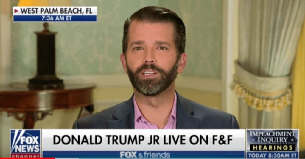 The GOP admits it spent over 100K on pre-orders for Trump Jr's book