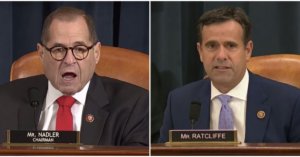Did GOP Rep. John Ratcliffe just say that the president has the right allow foreign government interference in a US election?