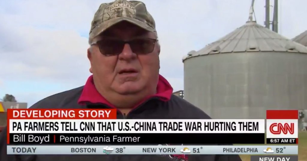 'He's backstabbing us': Farmers in Pennsylvania say Trump's trade war is hurting them