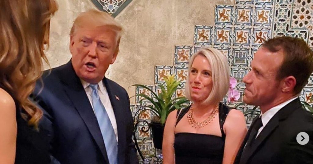 Instagram slams Trump for partying with convicted war criminal Navy Seal at Mar-A-Lago
