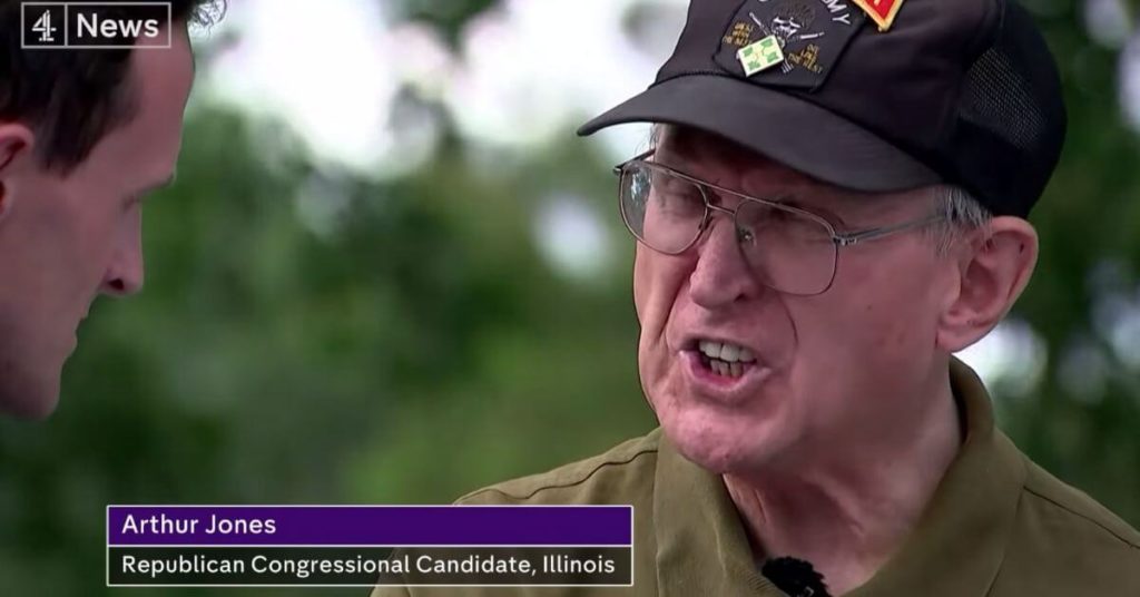 Nazi runs again as Republican for IL House seat. In 2018 he got 40,000 votes in the general election!