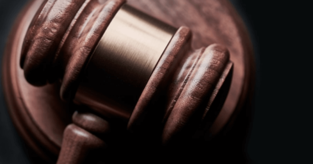 A close up photo of a gavel