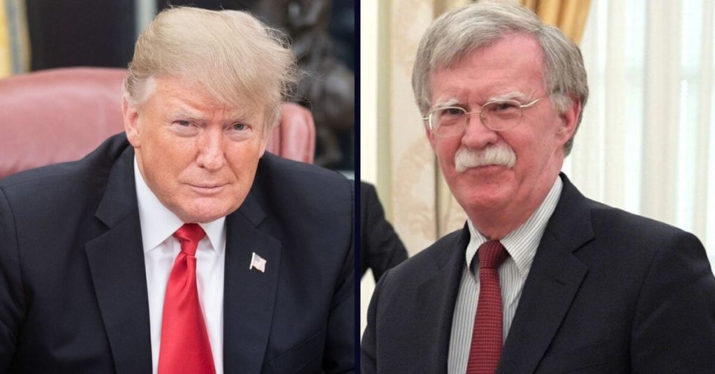 Serial-liar President claims he never told Bolton to bribe Ukraine to fling mud at Biden