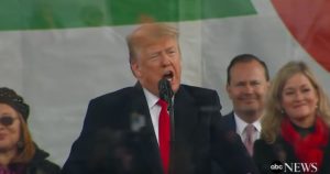 Trump Brags About How He Cares For ‘Every Child’ at Anti-Abortion Rally