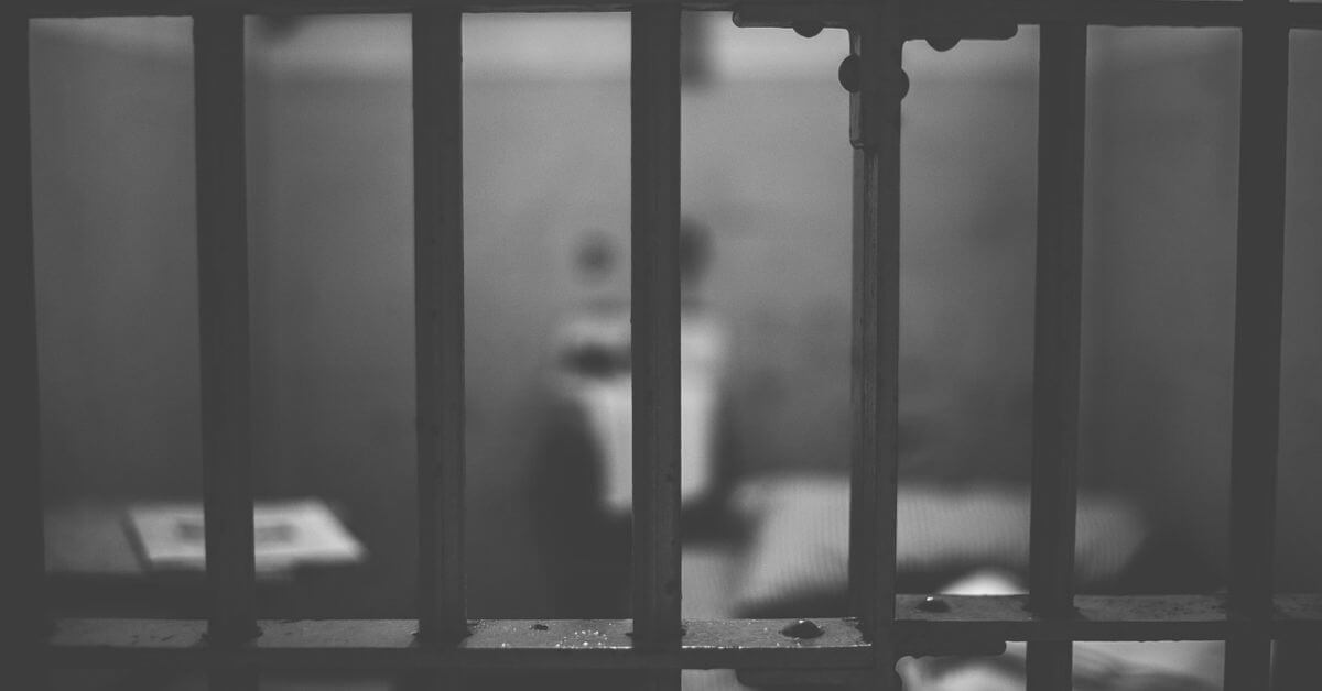 Photo showing a jail cell