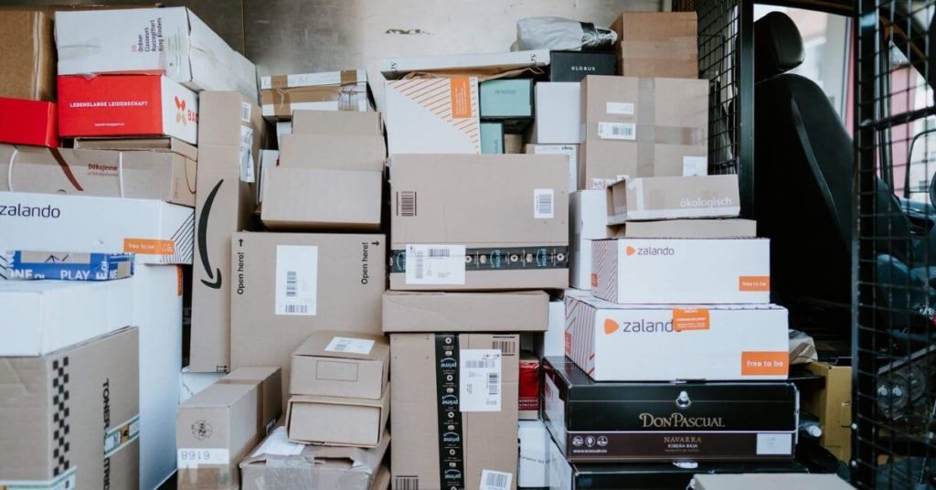 Packages Mail Amazon Boxes
