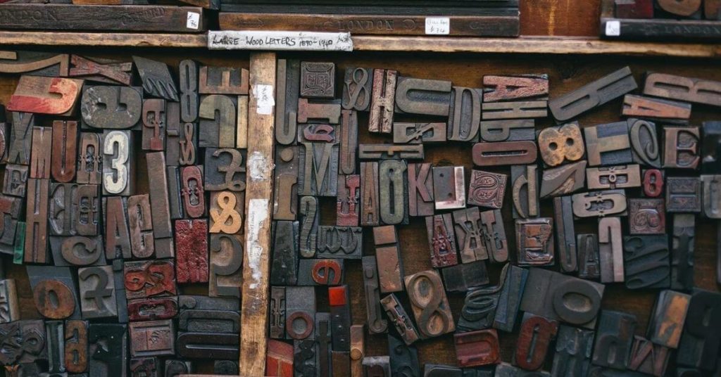 A collection of rubber stamps