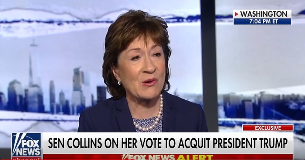 Susan Collins on Fox News