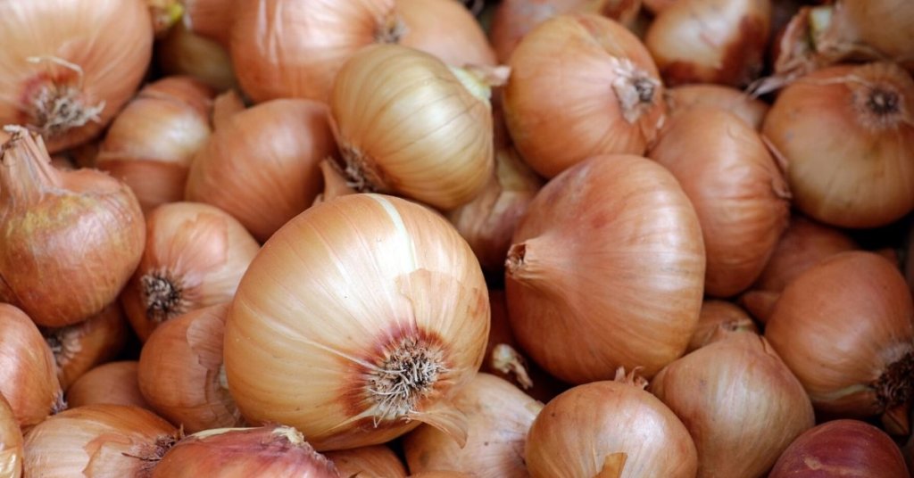 A pile of onions