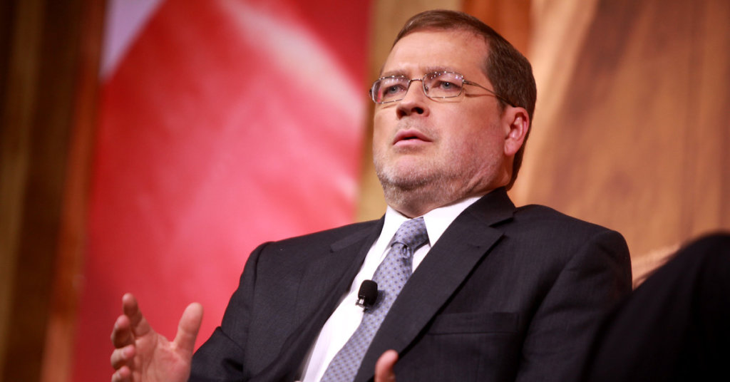 A photograph of Grover Norquist.