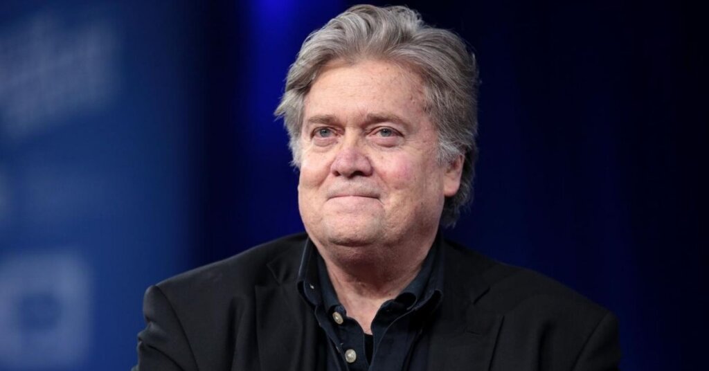 Photo of Steve Bannon at an event