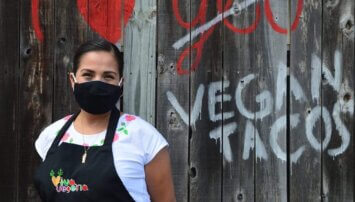 Viva Vegeria Vegan Tex-Mex Chef Gabriela Estrada.