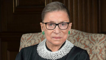 Supreme Court Justice Ruth Bader Ginsburg.
