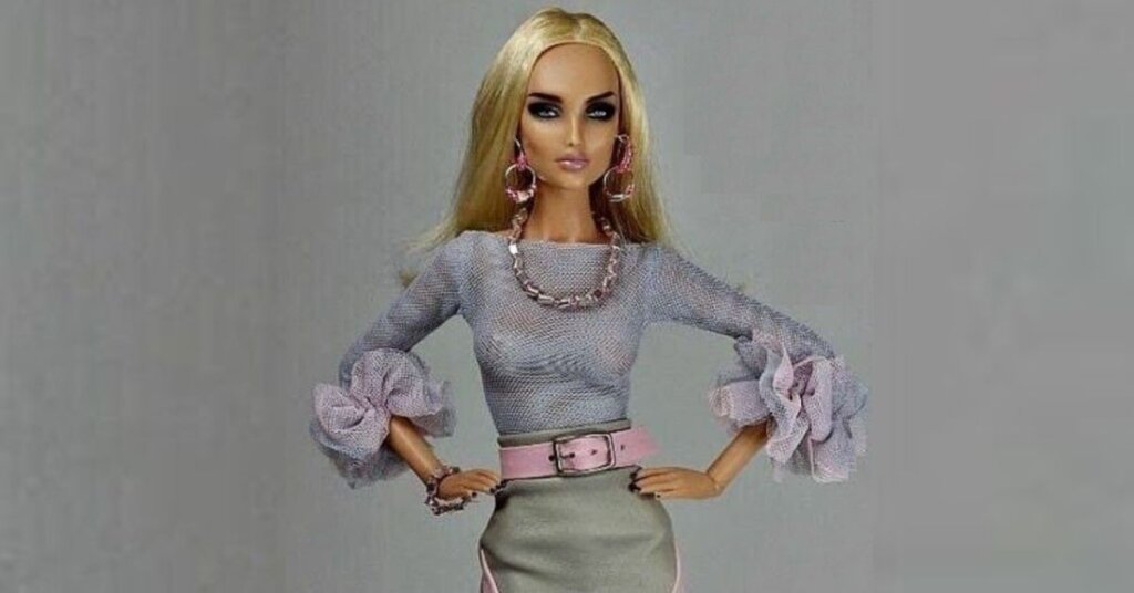 A Barbie styled to look like Ivanka