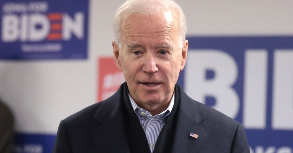 Joe Biden on the campaign trail
